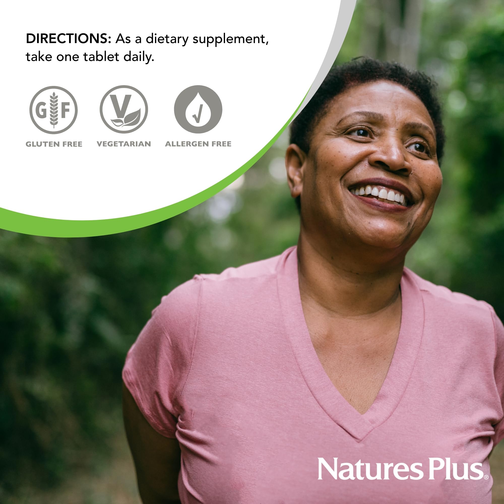 NaturesPlus Herbal Actives Black Cohosh in a calm daily routine setup suggesting consistent use.