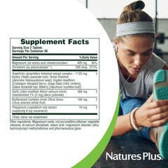 NaturesPlus Hypertrol Rx box signals gluten-free vegetarian formulation