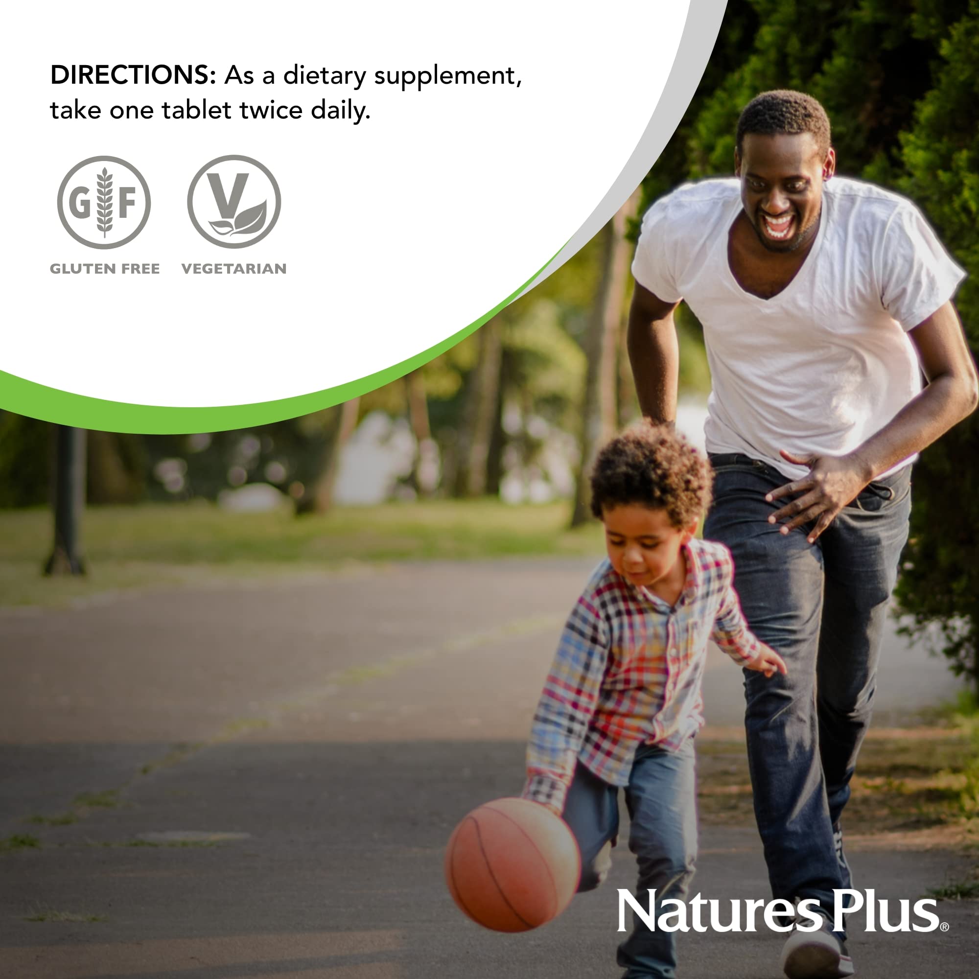 NaturesPlus Magnesium ingredients panel close-up for transparency.