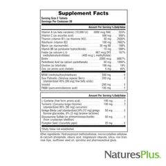 Zinc, pumpkin seed, and other ingredients visible in Ultra Hair Plus blend