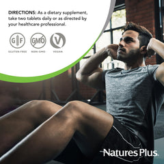 NaturesPlus PRO Berberine with meal scene suggests easy daily use.