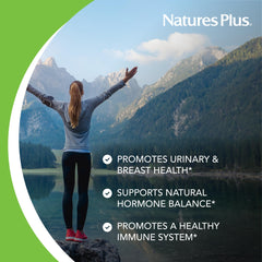 NaturesPlus Source of Life Power Teen for Her bottle label shows cranberry probiotic blend for immune-friendly wellness