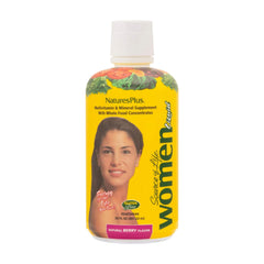 NaturesPlus Source of Life Women liquid bottle for daily energy support