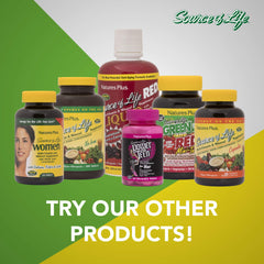 NaturesPlus Source of Life Women liquid close-up with berry flavor