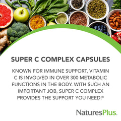 NaturesPlus Super C Complex two-pack shown for cost-effective daily routine