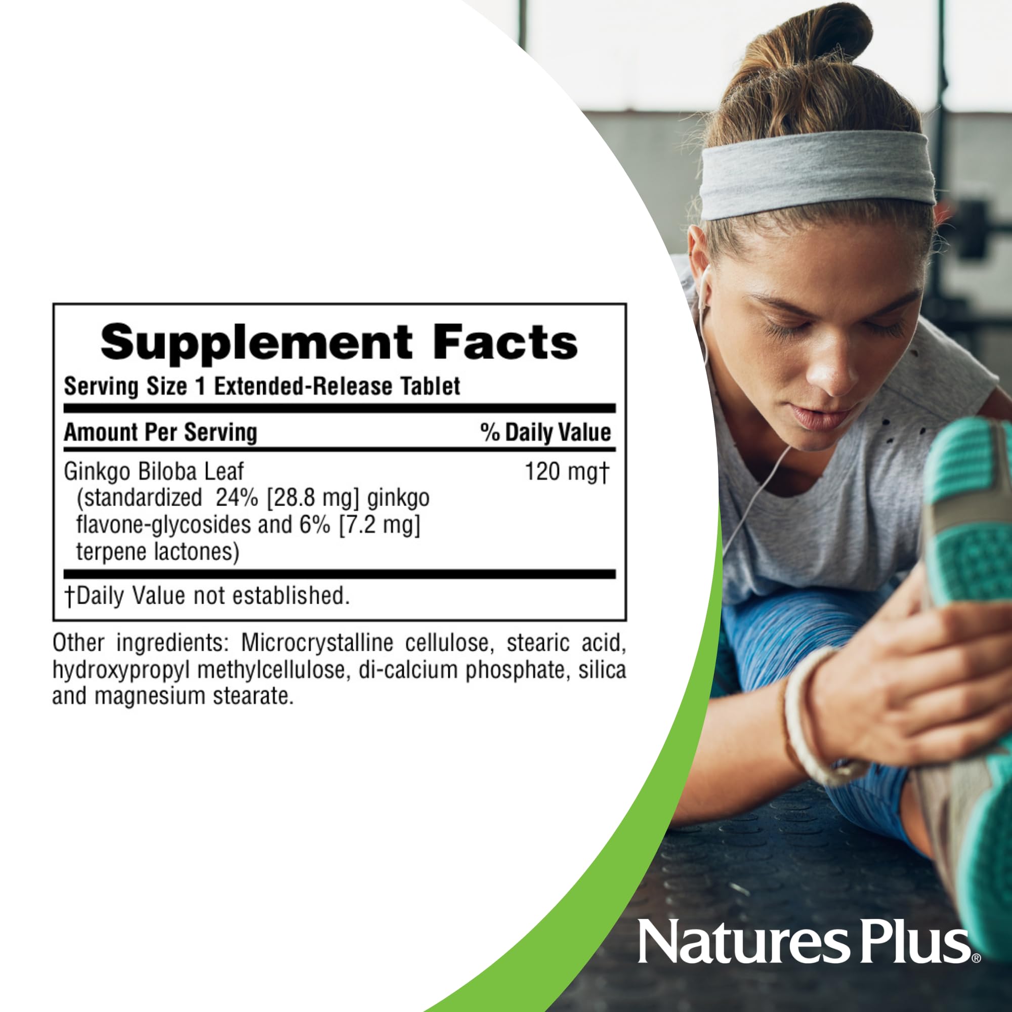 NaturesPlus tablets in hand illustrating easy daily dosage.
