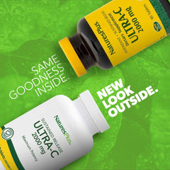 NaturesPlus Ultra-C rose hips ingredients panel highlighting the antioxidant blend