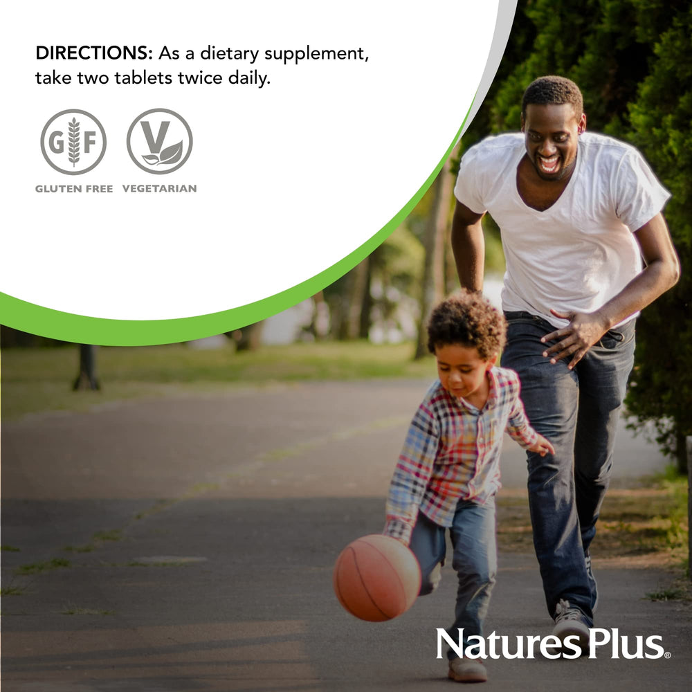 NaturesPlus Ultra Cranberry 1000 tablet vitamin C icon complements the formula.