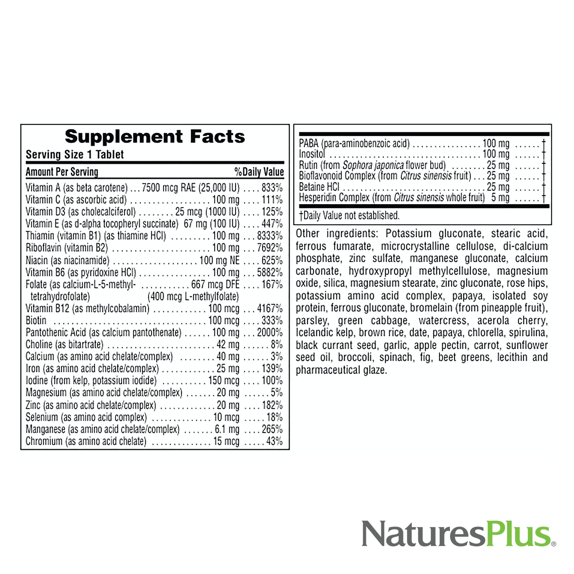 NaturesPlus Ultra II Daily 30-serving label emphasizing long-lasting daily use.