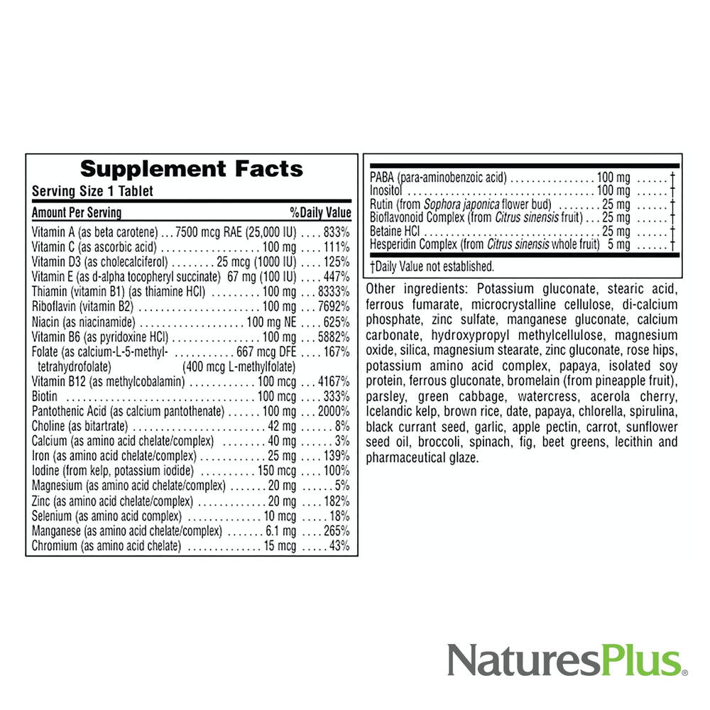 NaturesPlus Ultra II Daily 30-serving label emphasizing long-lasting daily use.