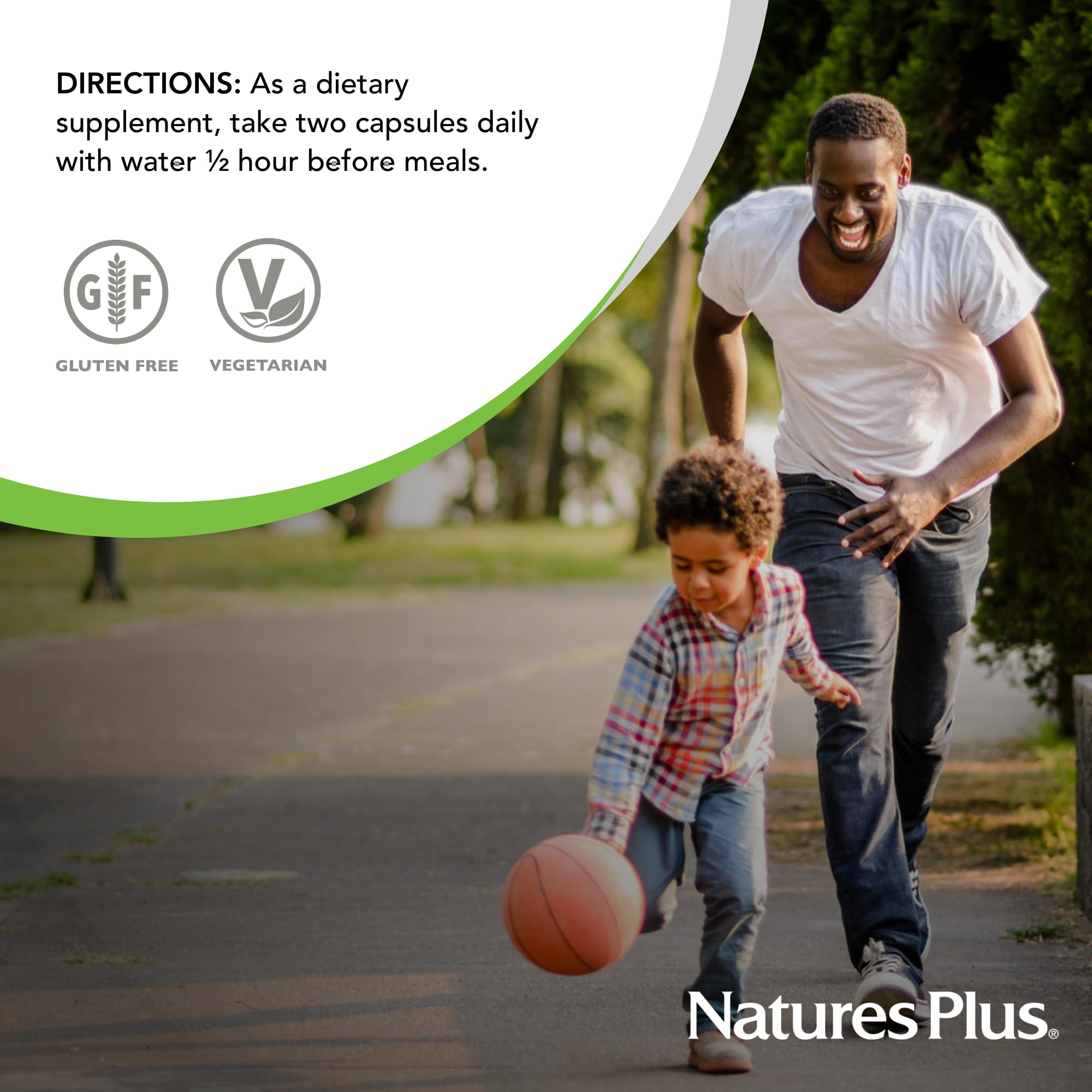 Nature's Plus Ultra InflamActin daily-use packaging suggesting everyday support for activity.