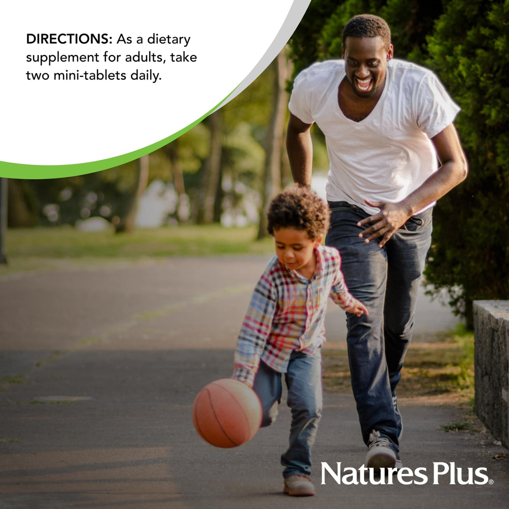 NaturesPlus Ultra Lipoic serving suggestion, use with water as part of a daily routine.