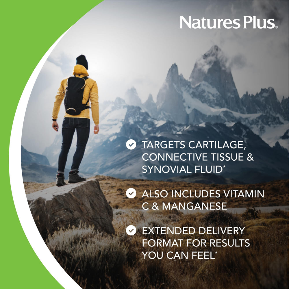 Two-bottle pack of NaturesPlus Ultra Rx-Joint supports ongoing use and value.