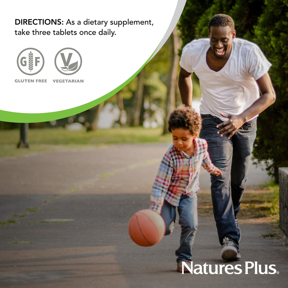 NaturesPlus Ultra Source of Life No-Iron nutrition facts and 60 servings