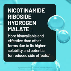 NatureWise NAD+ Support Complex allergen-free formulation label on packaging.