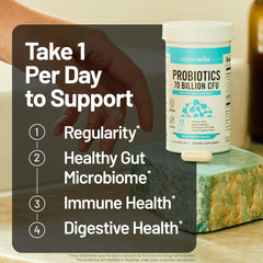 Third-party testing seal on NatureWise Probiotics