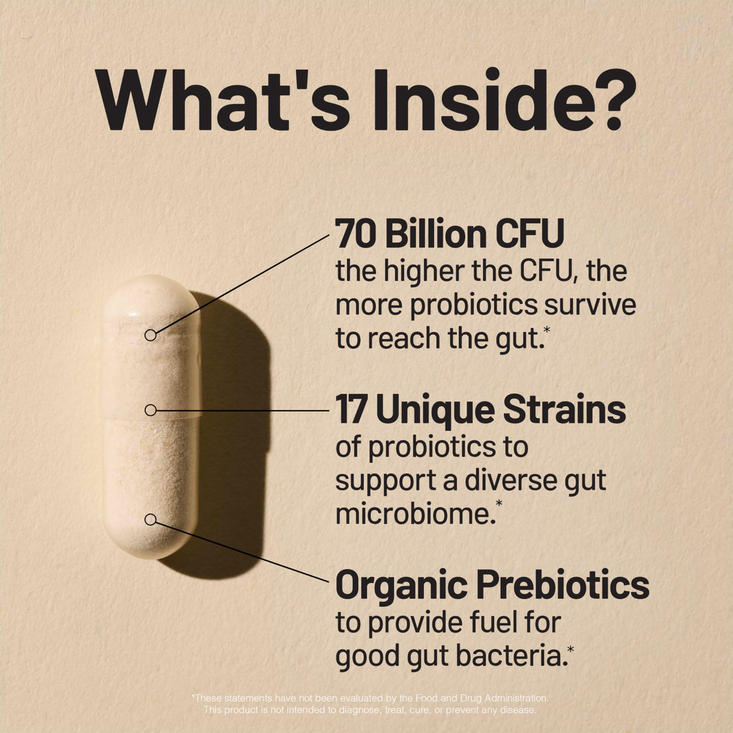 Vegetarian, gluten-free, non-GMO NatureWise probiotic label