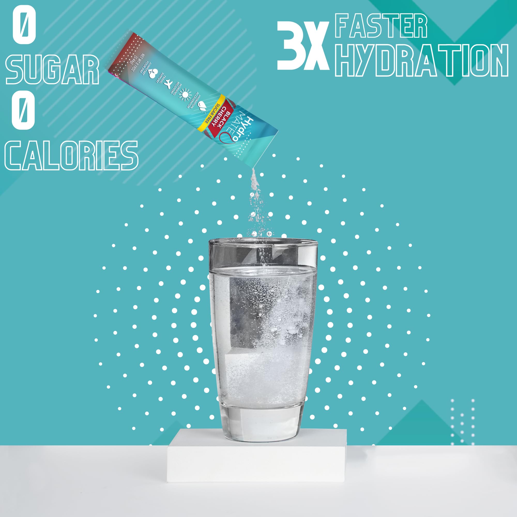 NatureWorks HydroMATE electrolyte sticks empower steady hydration between workouts and work.
