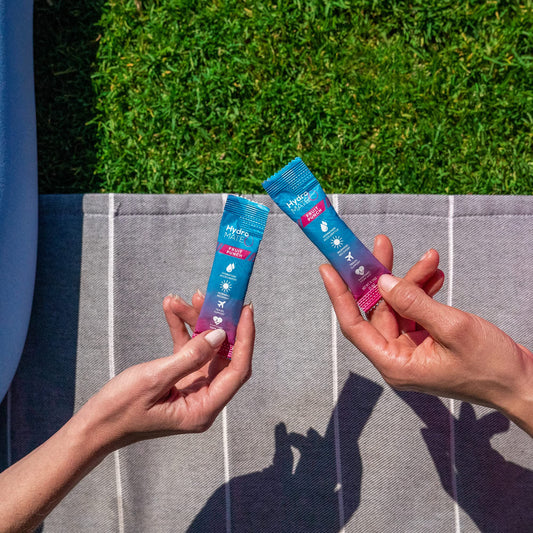 NatureWorks HydroMATE packet pour shows convenient on-the-go hydration.