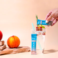 NatureWorks HydroMATE travel packets shown for easy hydration during travel.