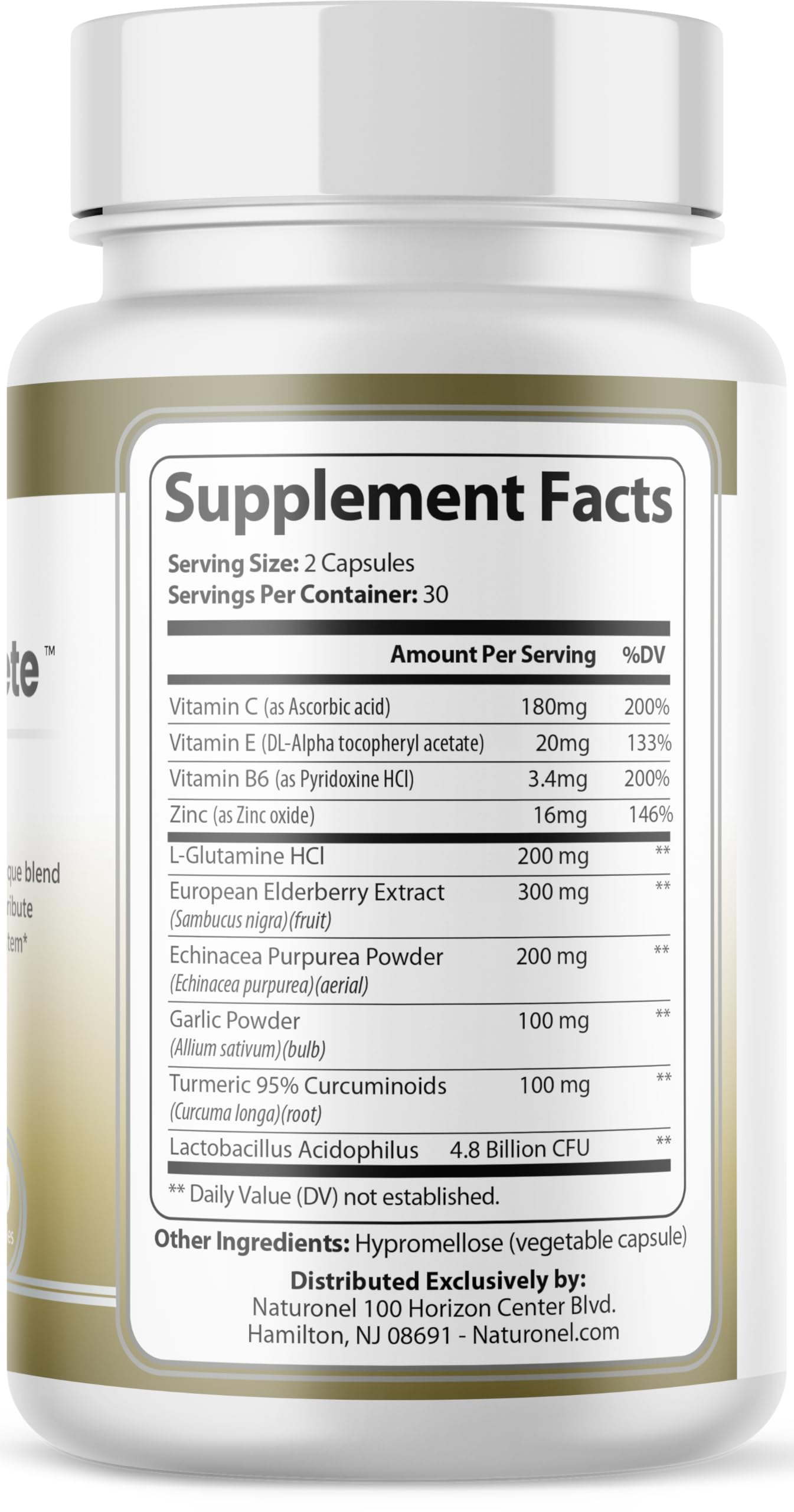 Naturonel Viracid Complete 3-pack display emphasizes value and convenience