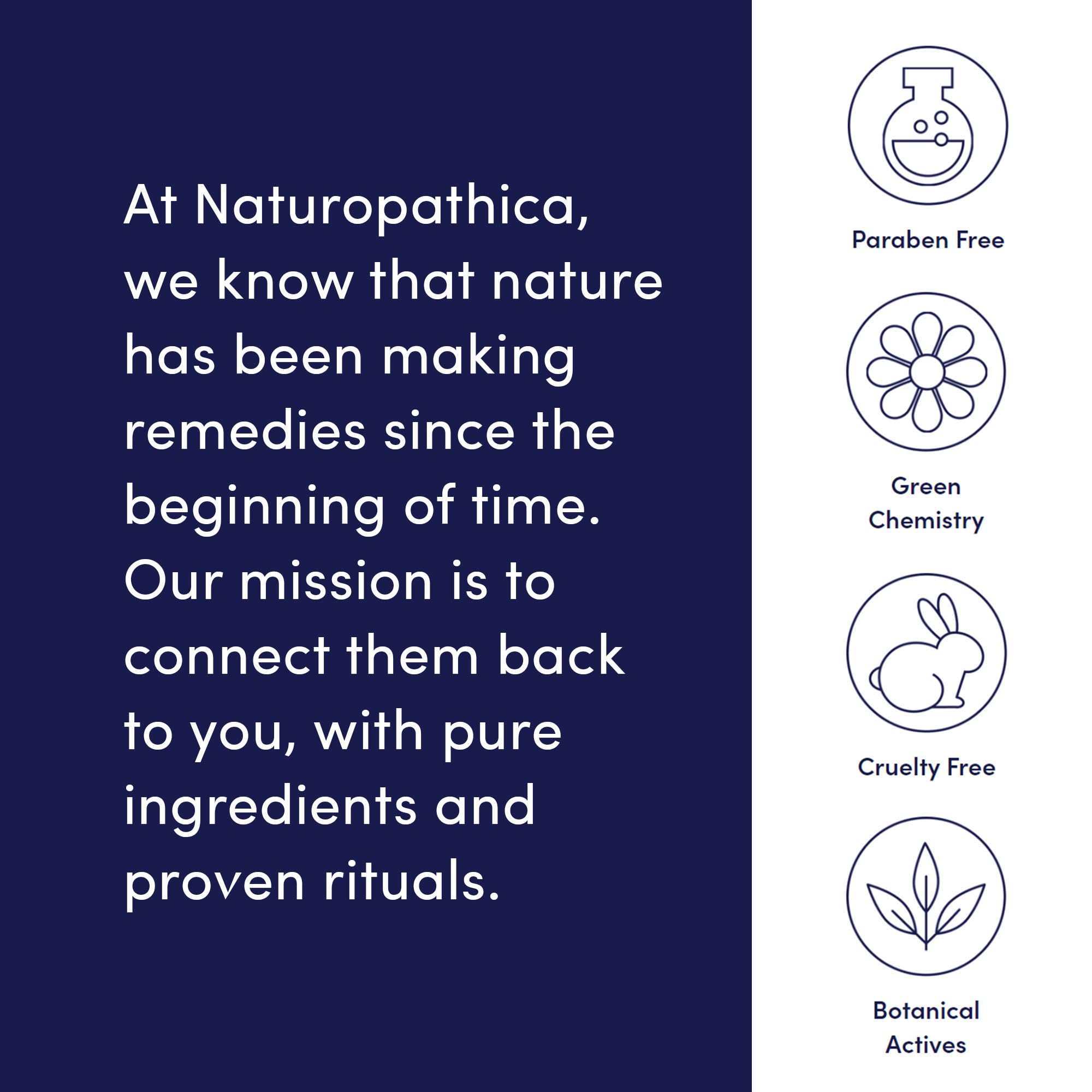 Sunflower oil base highlights skin-nourishing components.