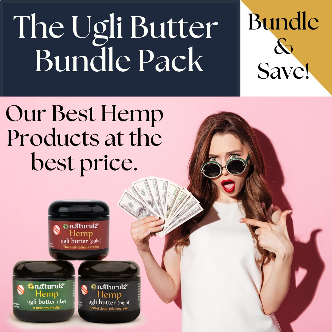 Naturulz Ugli Butter Pulse application on neck or joints.