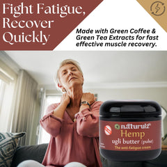 Naturulz Ugli Butter Pulse bottle for post-workout recovery.