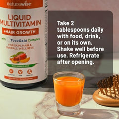 Shake well before use shown on NatureWise bottle for correct mixing
