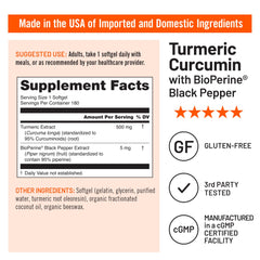 NatureWise label indicates 95% curcuminoids standardization for potency.