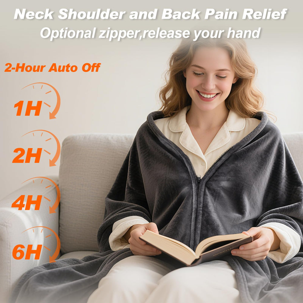 NautDuty 2-in-1 plug-in heating pad doubles as a wearable wrap.