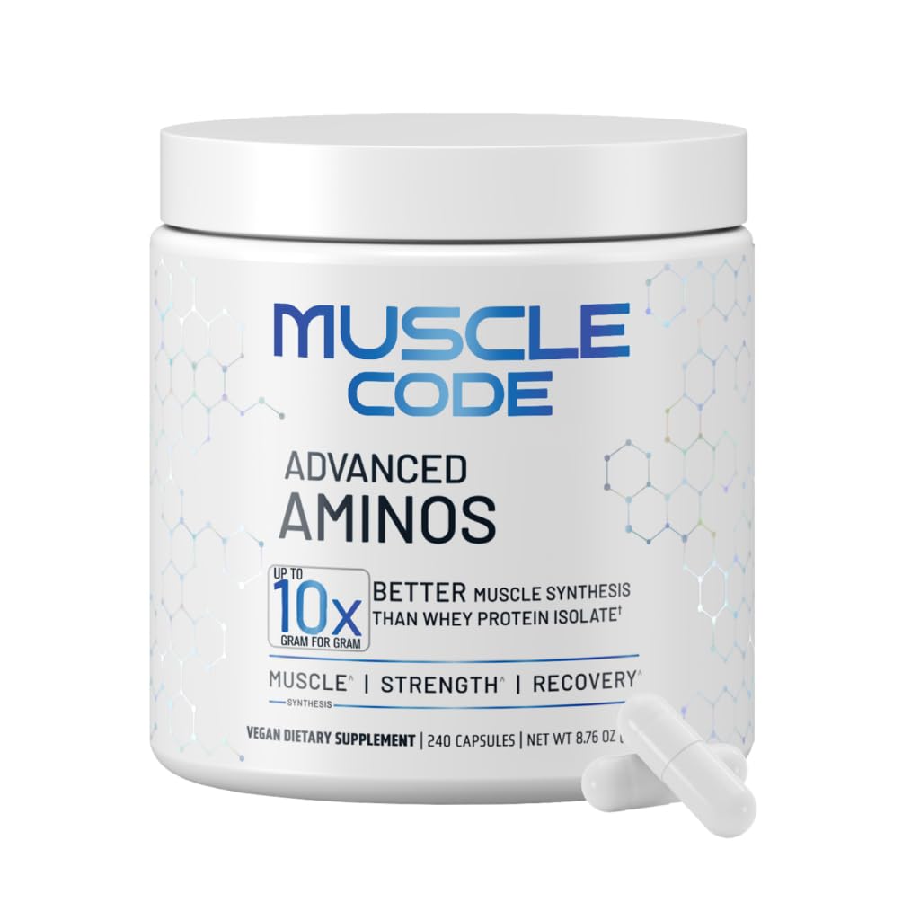 NAUTILUS Muscle Code bottle – convenient capsules for daily muscle support.
