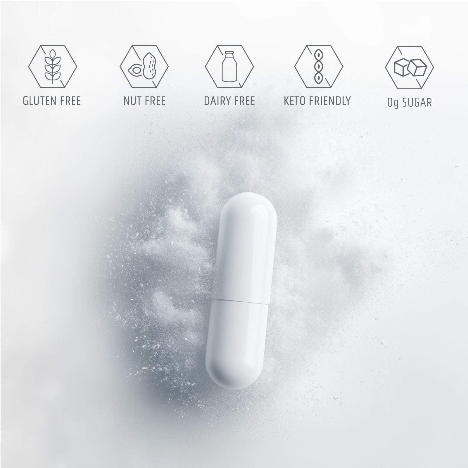 NAUTILUS Muscle Code ingredients closeup showcases premium, globally sourced components