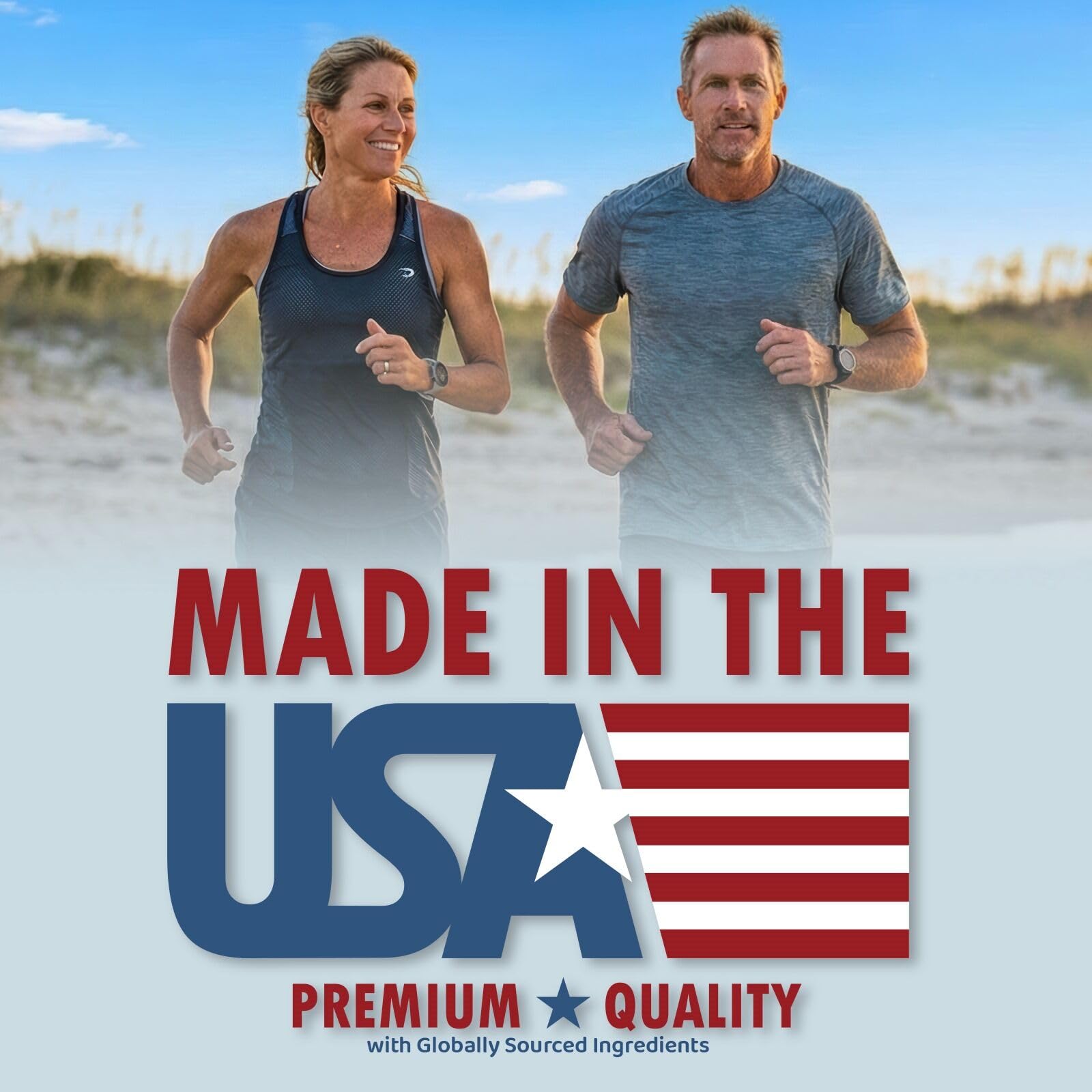 US-made NAUTILUS Muscle Code packaging emphasizing quality and origin
