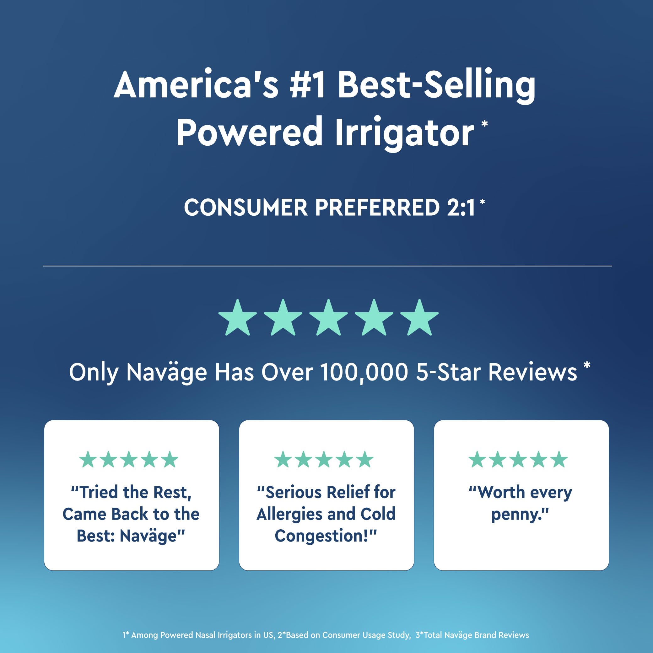 Navage one-button rinse for simple operation