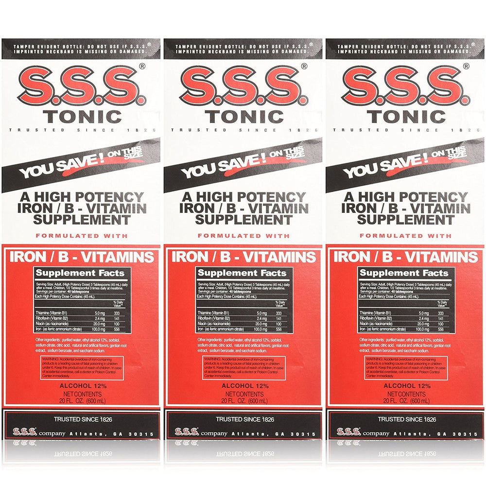 Naweti SSS Tonic bottle pour demonstrates controlled dispensing for easy daily use.