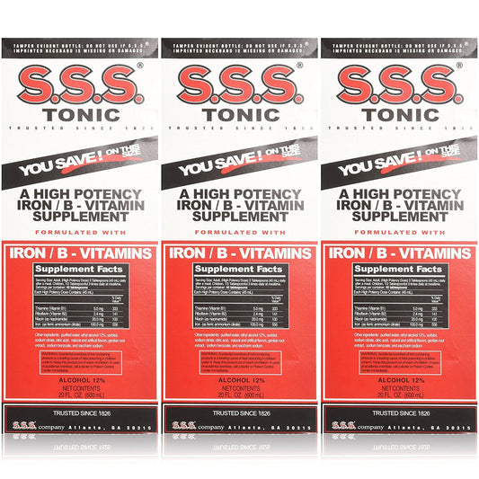 Naweti SSS Tonic bottle pour demonstrates controlled dispensing for easy daily use.