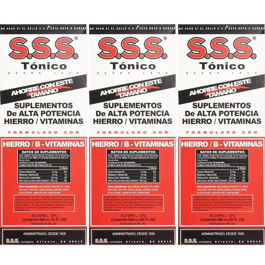 Naweti SSS Tonic three-pack highlights value and convenient stocking at home.