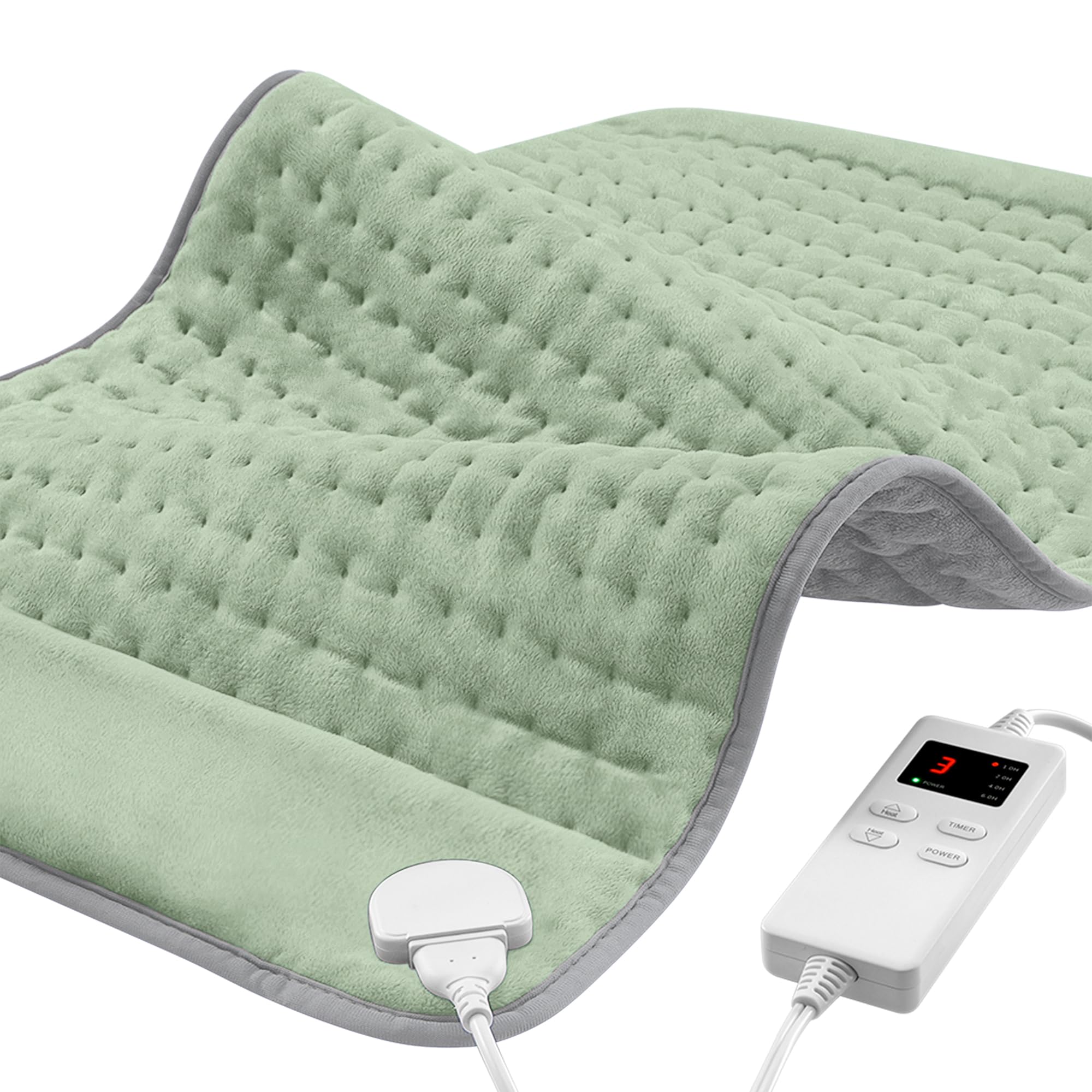 NBKLS heating pad 12x24 provides broad back coverage for targeted warmth.