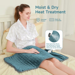 NBKLS heating pad moist and dry therapy option for versatile relief