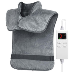 NBKLS heating pad for neck and shoulders with secure wearable design provides targeted warmth and therapy