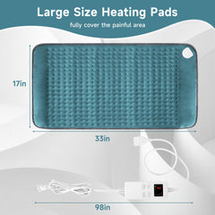 NBKLS heating pad four timer settings for flexible use