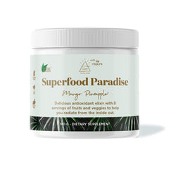 nbpure Earthy Andy Paradise bottle with Mango Pineapple flavor supports daily nutrition goals.