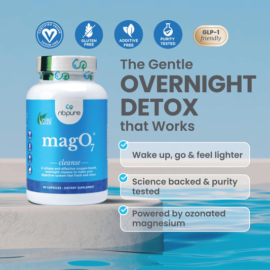 nbpure MagO7 measuring spoon highlights easy portioning before mixing with water.