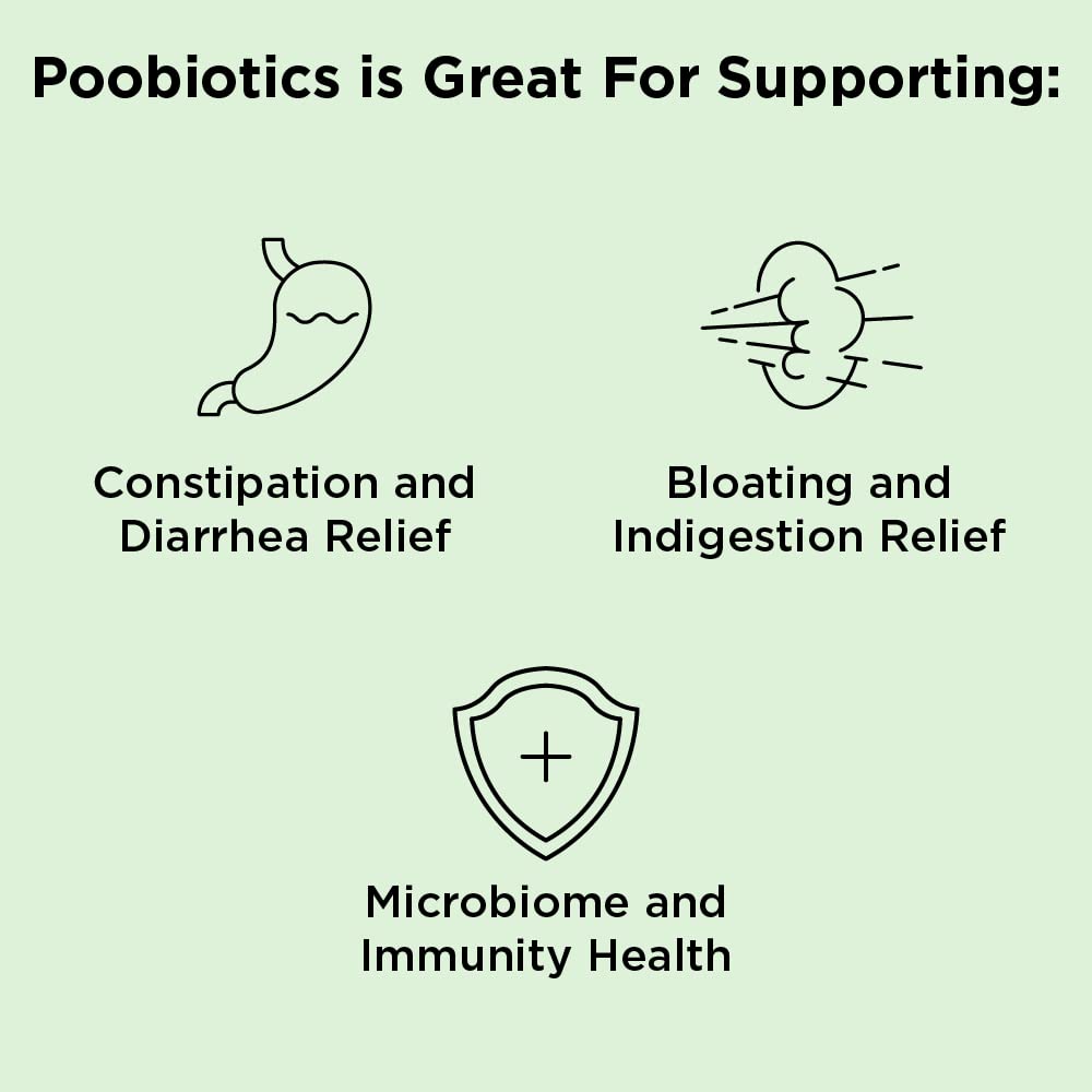nbpure Poobiotics capsules provide daily digestive support for regularity