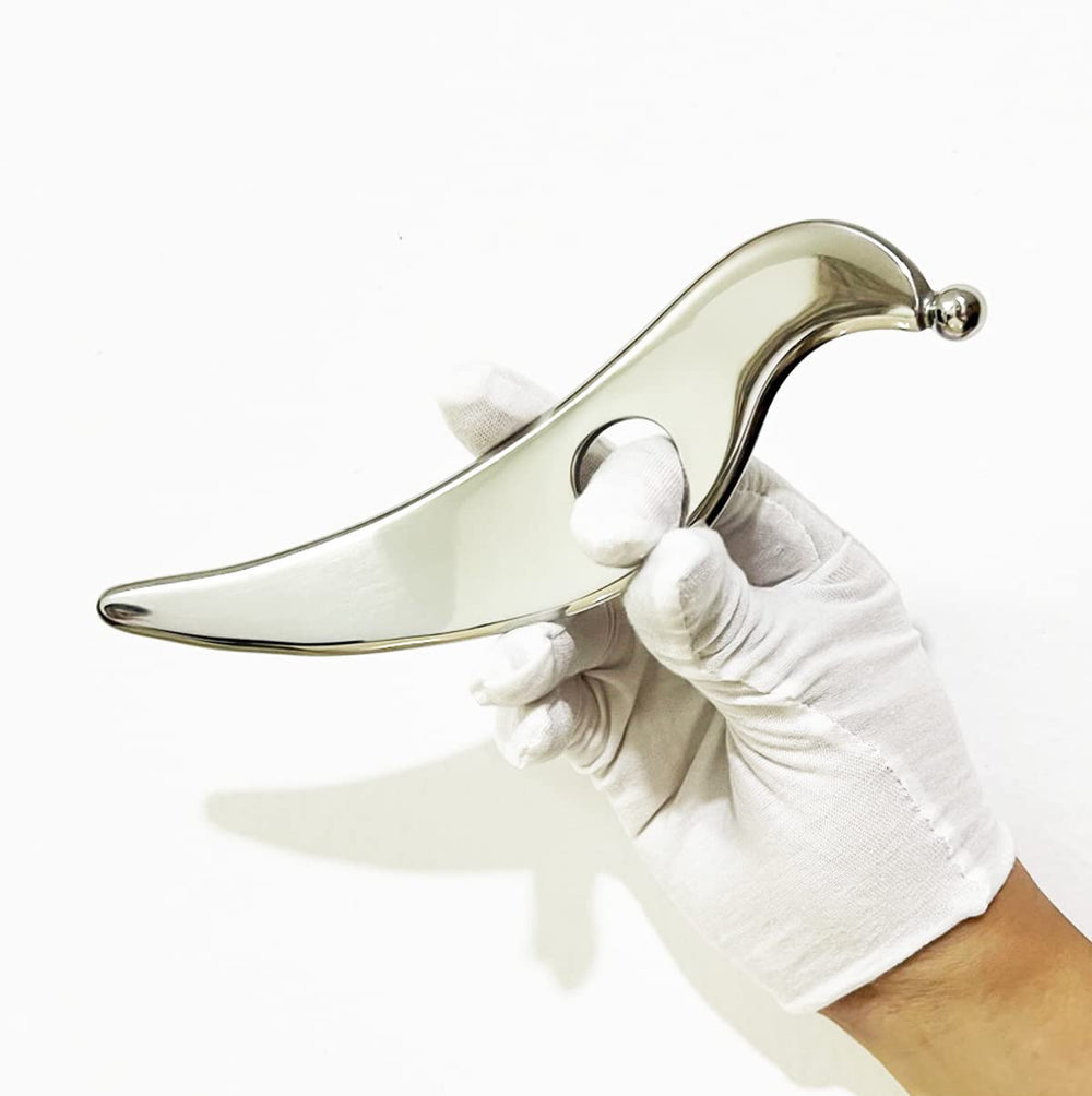 NCCYOOT Gua Sha Set—medical-grade stainless steel for durable, hygienic use.