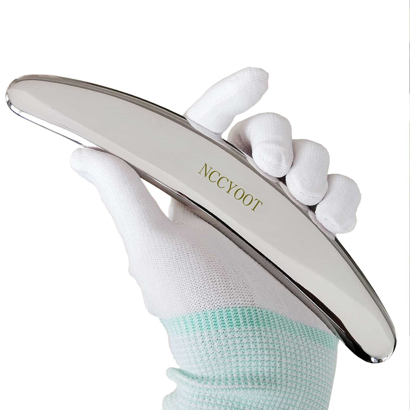 NCCYOOT Gua Sha Set—portable and easy to clean medical-grade steel.