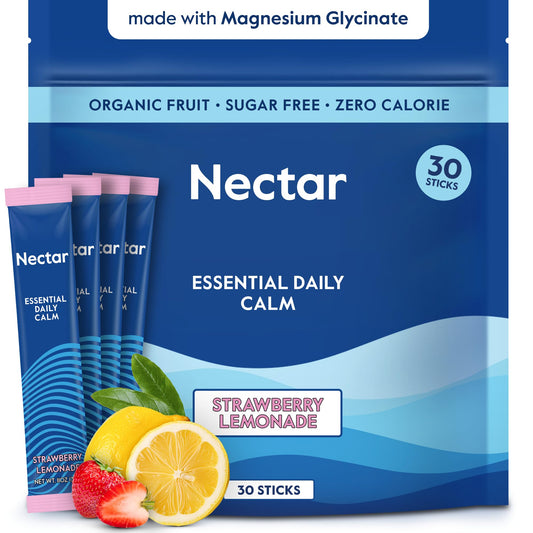 Nectar Calm Berry Sticks pack ready to mix for a relaxing evening.