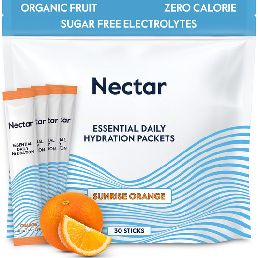 Nectar Hydration Packets orange pack for daily zero-calorie hydration