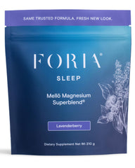 Ned mellö magnesium powder tub with lavenderberry flavor for a calm evening.